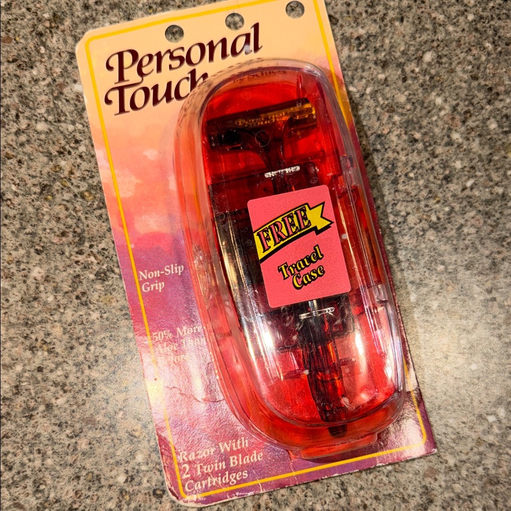 Vintage Personal Touch Schick Razor with Case